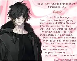 Nitro+Chiral boyfriend assignment quiz